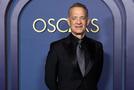 Tom Hanks, on the red carpet at the Academy of Motion Picture Arts and Sciences and the Board of Governors, Honorary Awards,