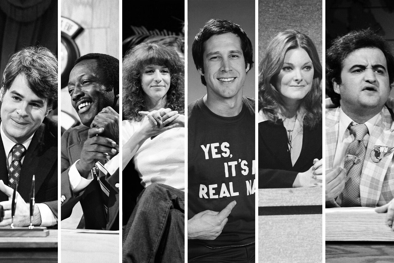 The First Saturday Night Live Cast - The Original Cast Members of SNL Season  1
