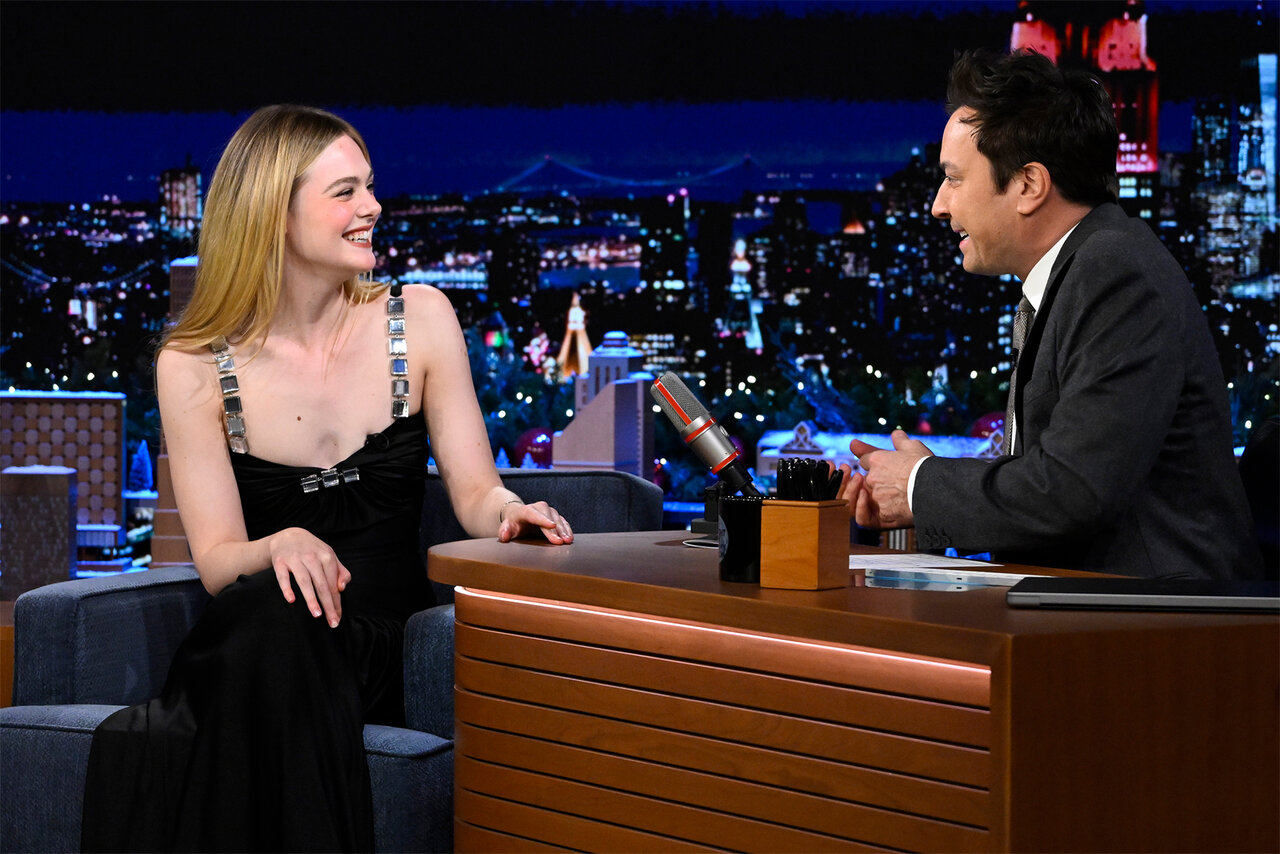 Elle Fanning Just Convinced Us She Looks Like Bill Hader