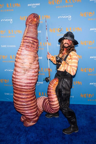 Heidi Klum and Tom Kaulitz attend Heidi Klum's Halloween Party.