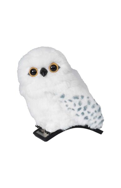 A plush Hedwig owl.