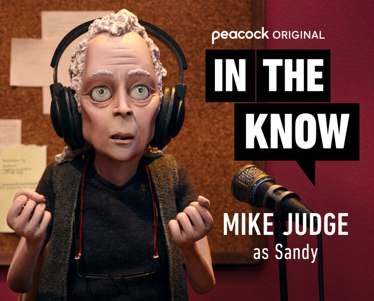 Mike Judge appears as Sandy In The Know