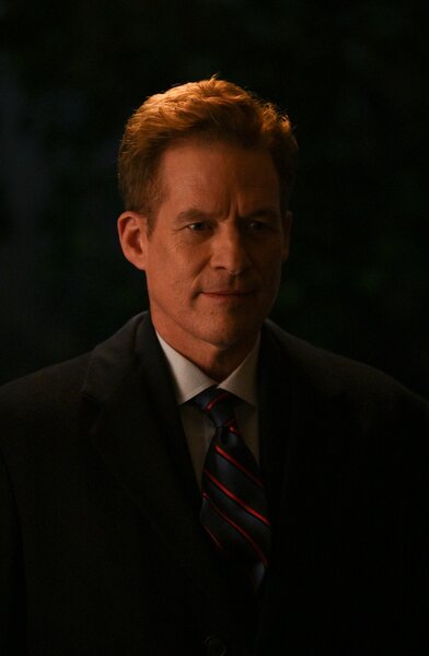 Senator Kevin Sanford appears in the dark in The Irrational Episode 111.