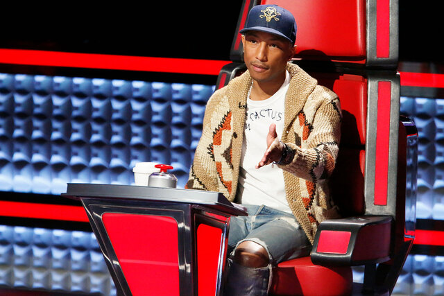 The Voice Judges Pharrell Williams
