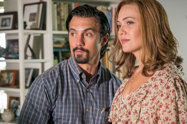 Jack (Milo Ventimiglia) And Rebecca (Mandy Moore) on This Is Us