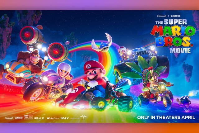 The Super Mario Bros Movie Poster