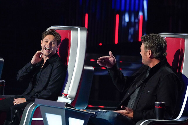 The Voice's Blake Shelton and Niall Horan