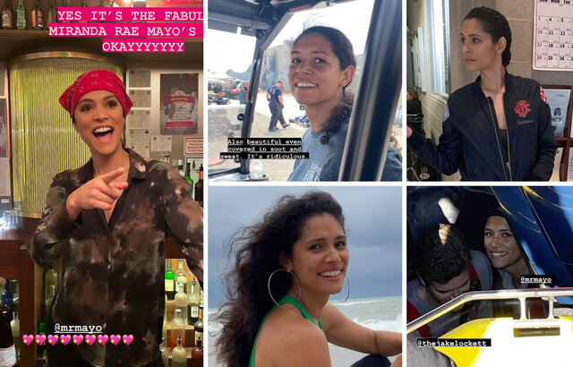 Collage image of photos of Miranda Rae Mayo