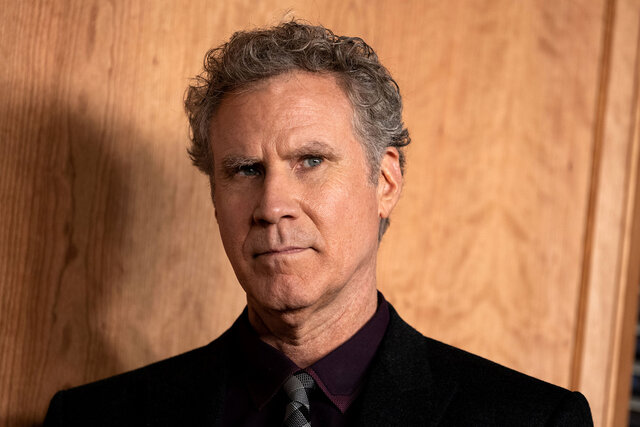 Close up image of Will Ferrell