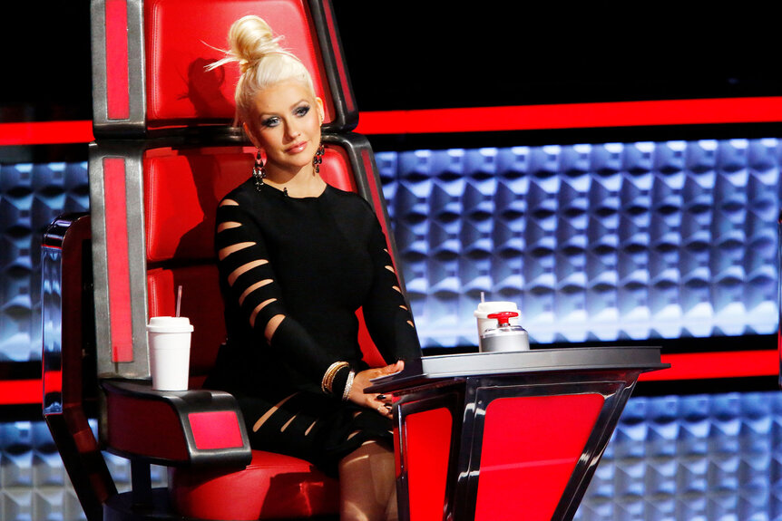 The Voice Judges Christina Aguilera