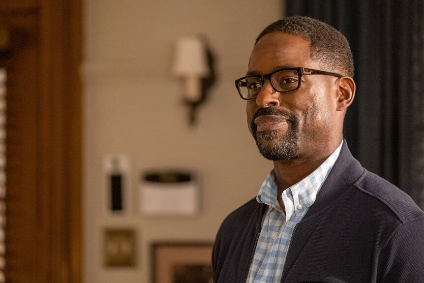 Close up of Sterling K Brown