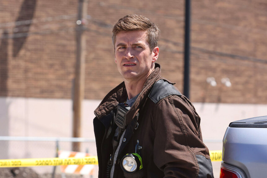 Jake Lockett as Sam Carver in Chicago Fire