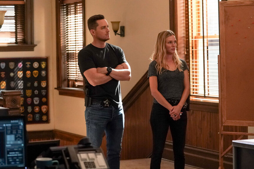 Hailey and Halstead on Chicago PD