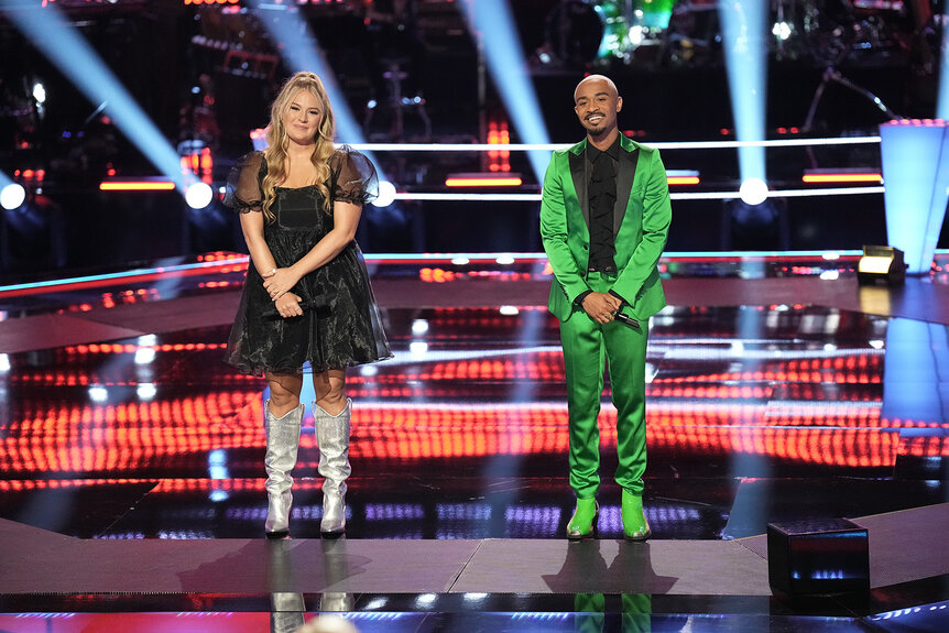 Kevin Hawkins and Hillary Torchiana on The Voice