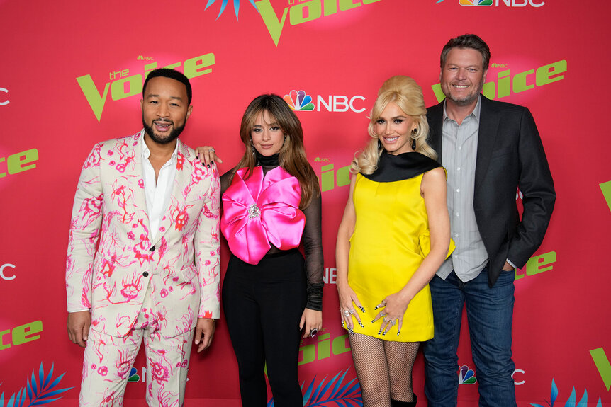 The Voice coaches on the red carpet