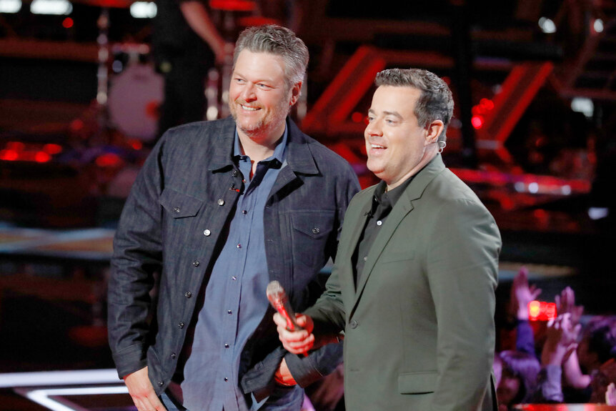 Carson Daly and Blake Shelto Best Moments on The Voice