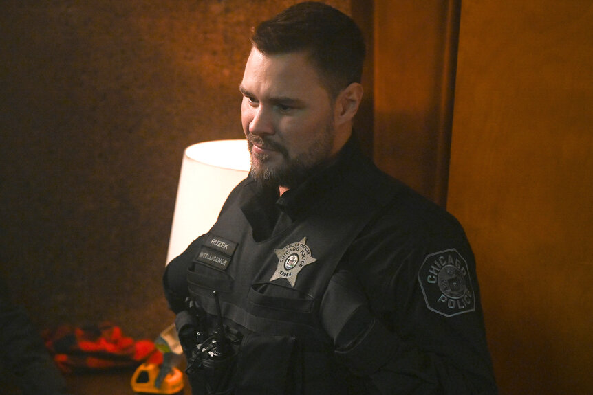 Adam Ruzek appears in uniform on Chicago P.D. Episode 1014.