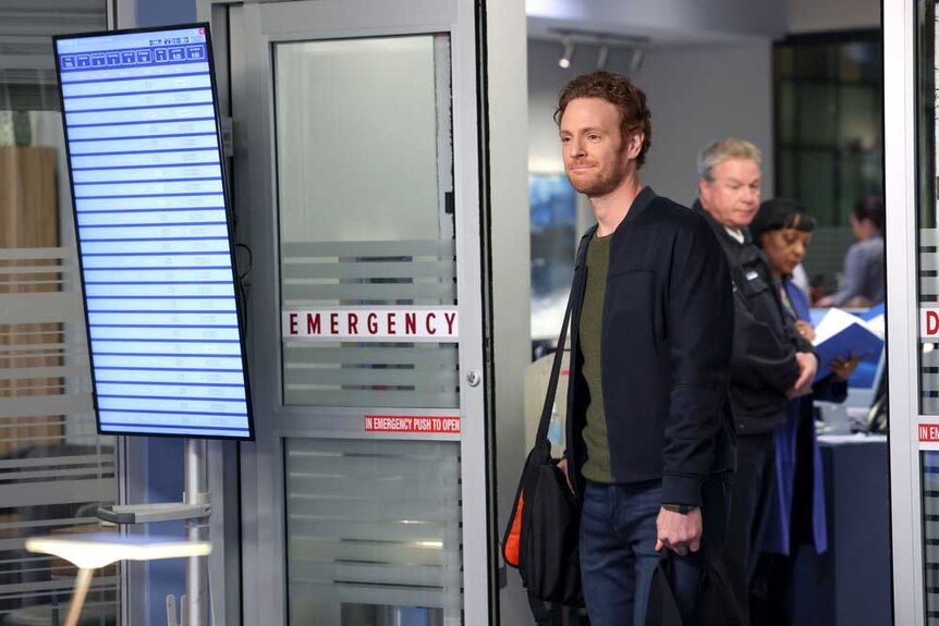 Will Halstead (Nick Gehlfuss) appears in Chicago Med.