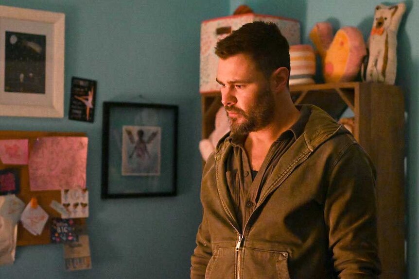 Adam Ruzek (Patrick John Flueger) in a scene from Chicago P.D.