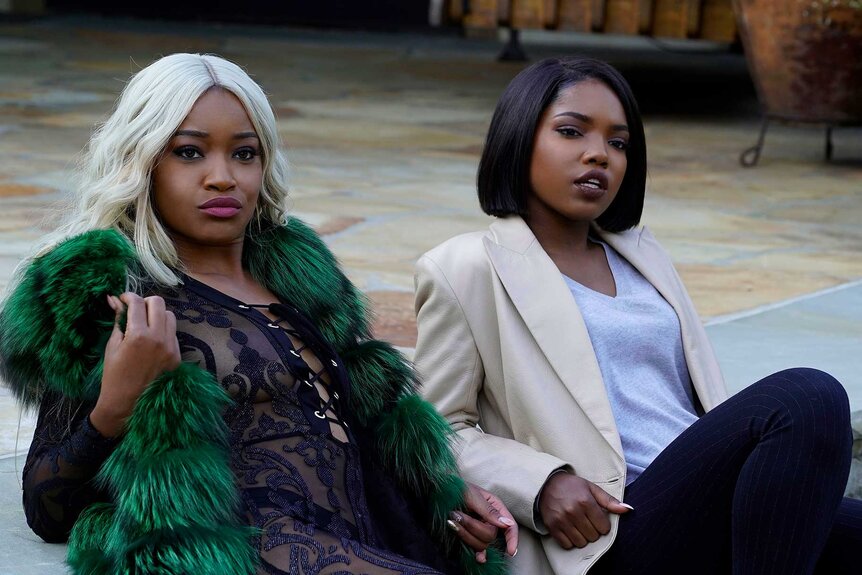 Keke Palmer and Ryan Destiny in an episode on Star.