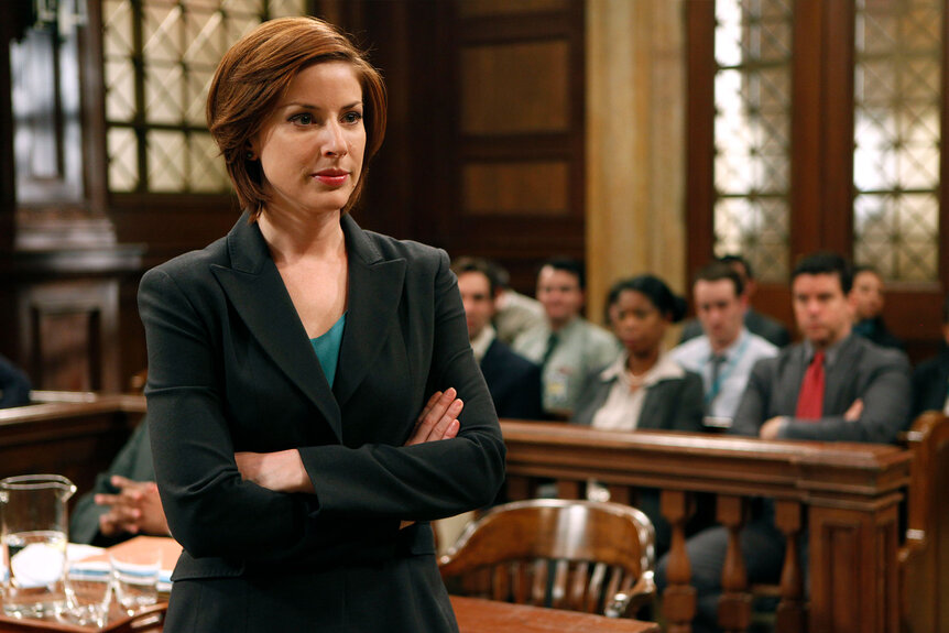 Diane Neal as Casey Novak in "Law And Order"