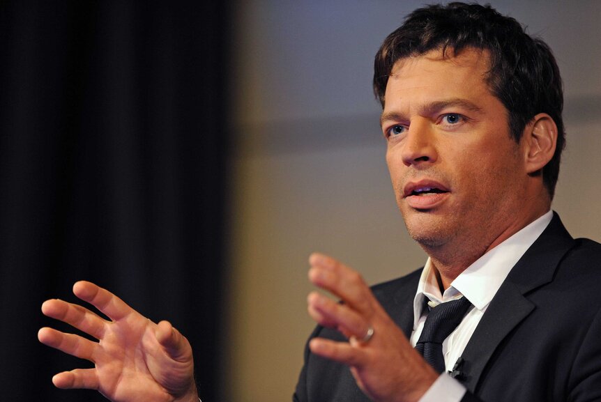 Musician Harry Connick Jr. attends An Evening With Harry Connick Jr. and Clive Davis at The Grammy Museum.