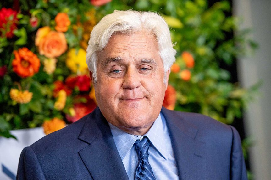 Jay Leno appears at an event.