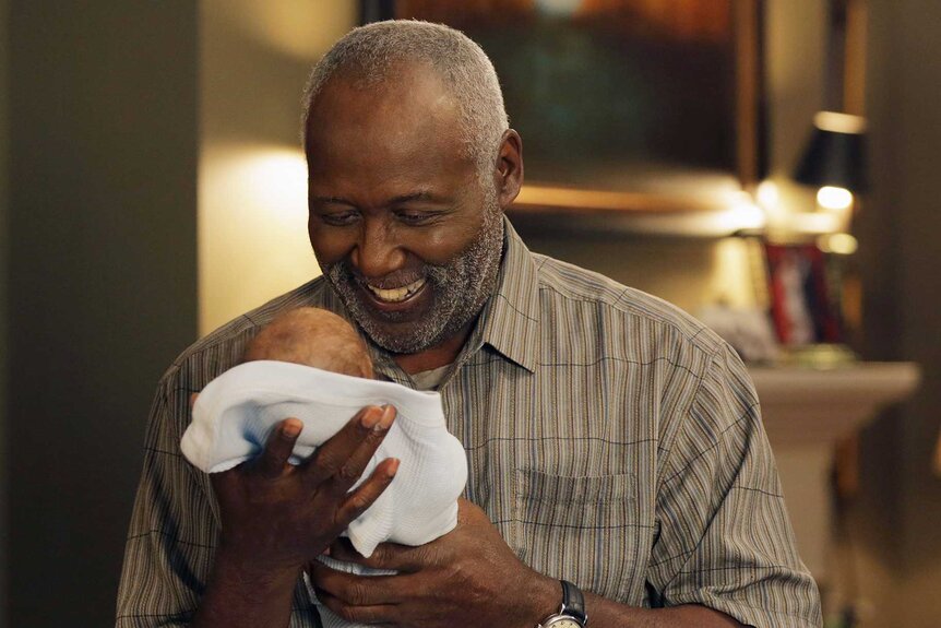 Wallace Boden Sr. appears in a scene from Chicago Fire.