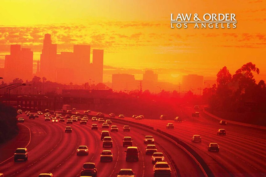 Law & Order: Los Angeles key art.