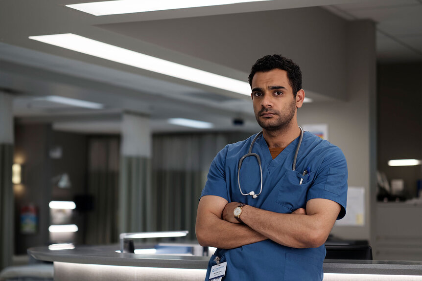 Hamza Haq as Dr. Bashir Hamed in Transplant