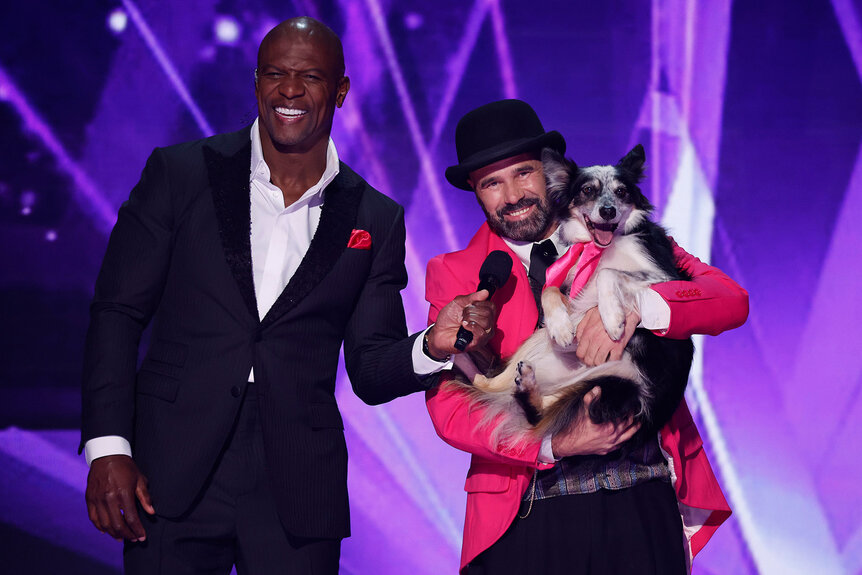 Adrian Stoica and Hurricane perform during the Season 18 Finale of America’s Got Talent