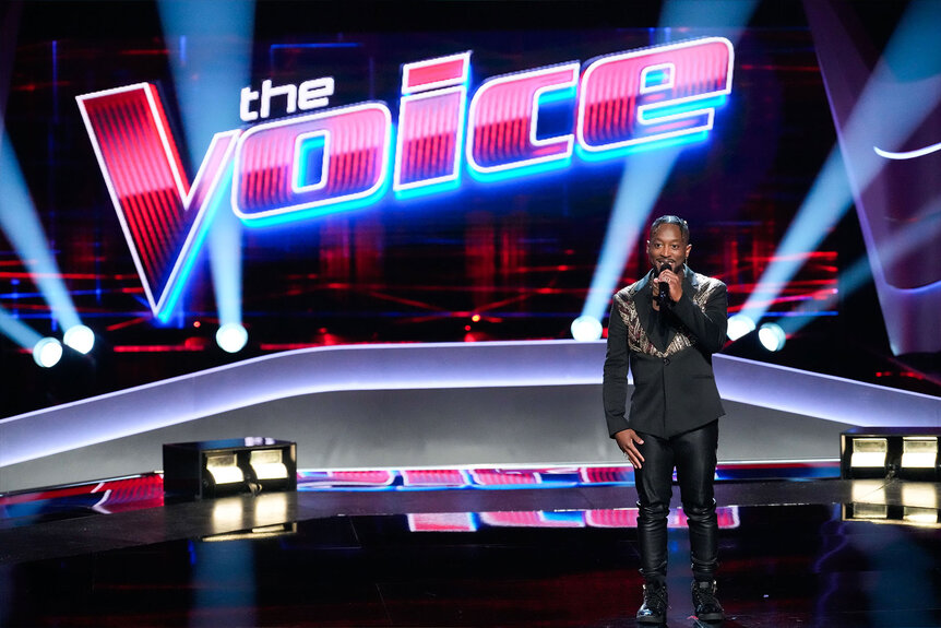 Deejay Young performs onstage during the Season 24 premiere of The Voice