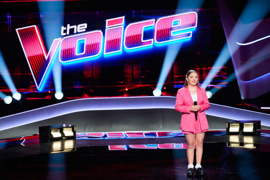 Joslynn Rose performs onstage during the Season 24 premiere of The Voice