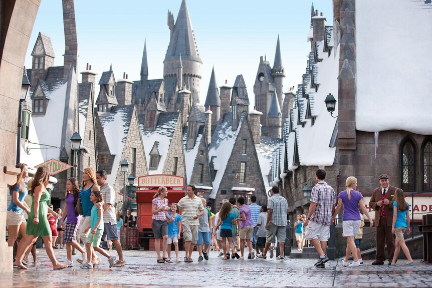 Hogsmede at The Wizarding World Of Harry Potter at Universal Studios