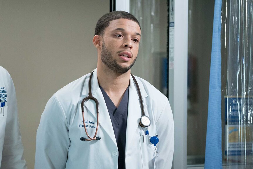 Noah Sexton on Chicago Med episode 208