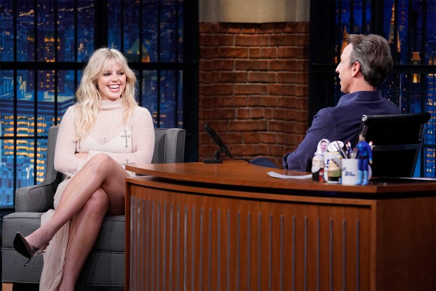 Reneé Rapp on Late Night With Seth Meyers episode 1438