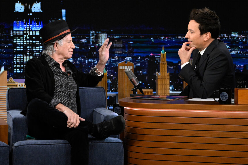 Keith Richards on The Tonight Show Starring Jimmy Fallon episode 1858