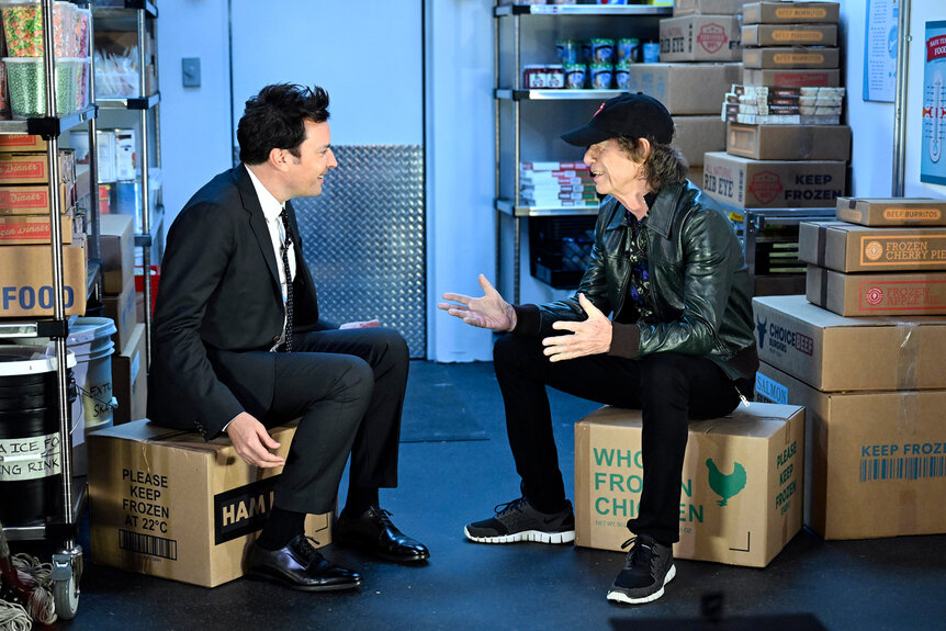 Mick Jagger on The Tonight Show Starring Jimmy Fallon episode 1860
