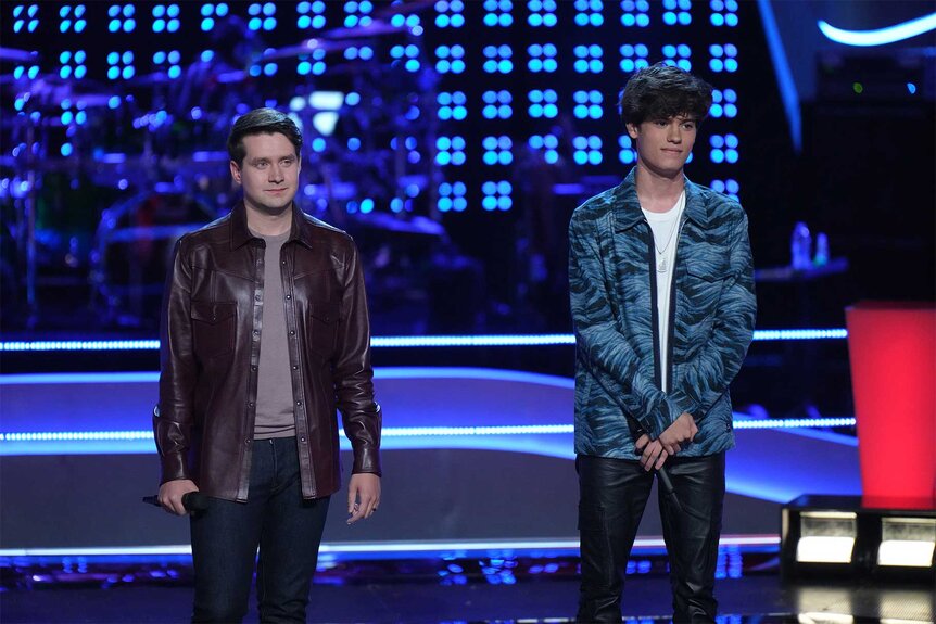 Tanner Massey and Lennon Vanderdoes perform on The Voice episode 2408