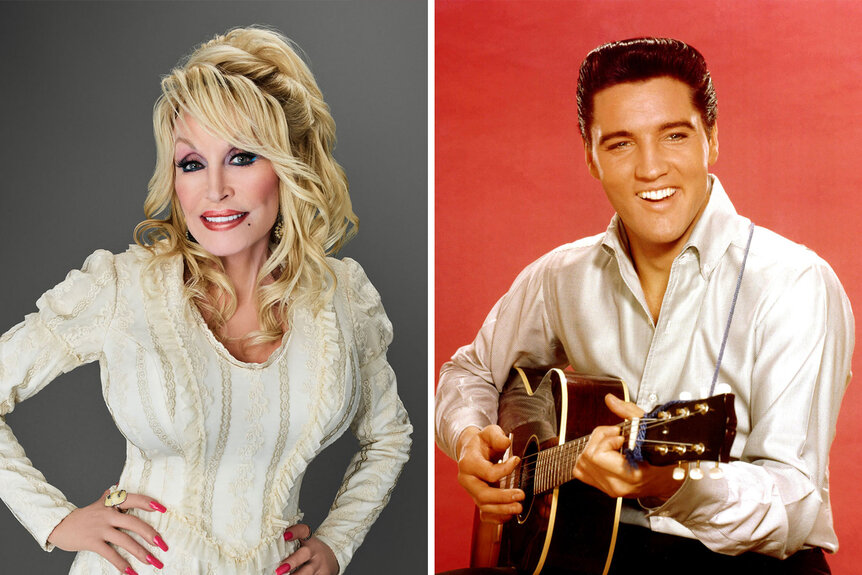 Split of Dolly Parton and Elvis