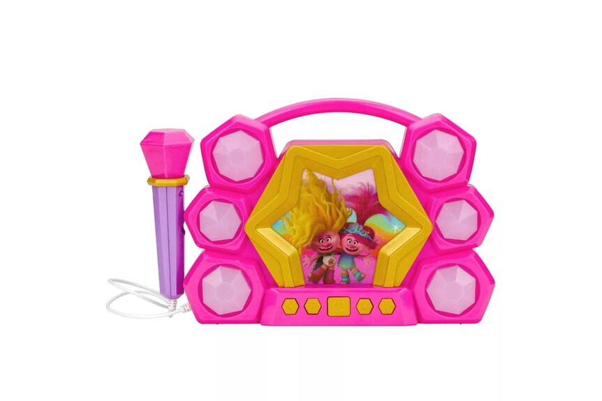 Pink Trolls Singalong Boombox.