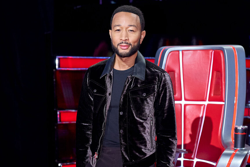 John Legend during The Voice "The Playoffs Part 3"