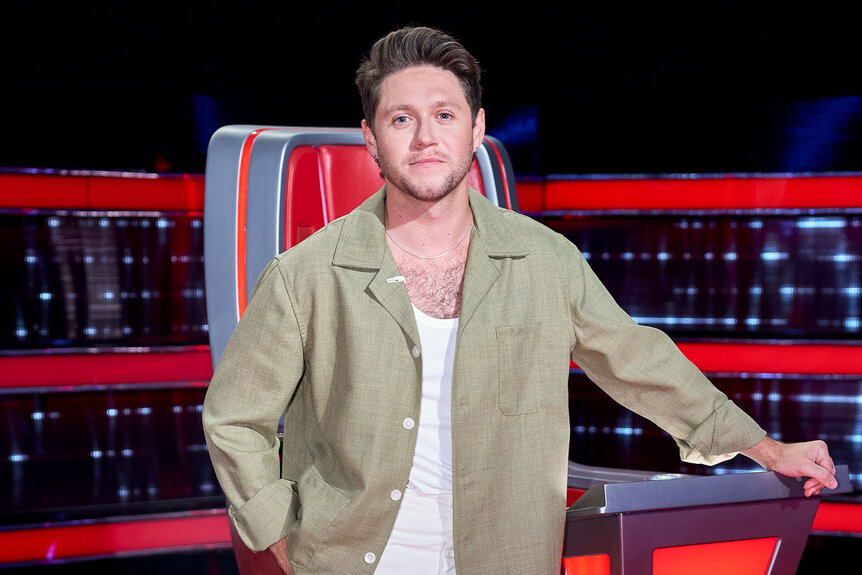 Niall Horan during The Voice "The Playoffs Part 3"