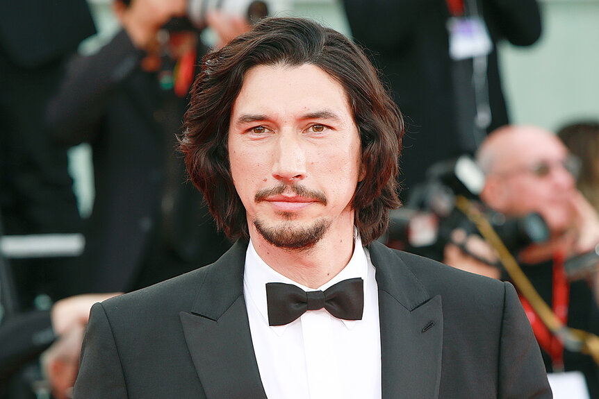 Adam Driver on the red carpet at the Venice Film Festival