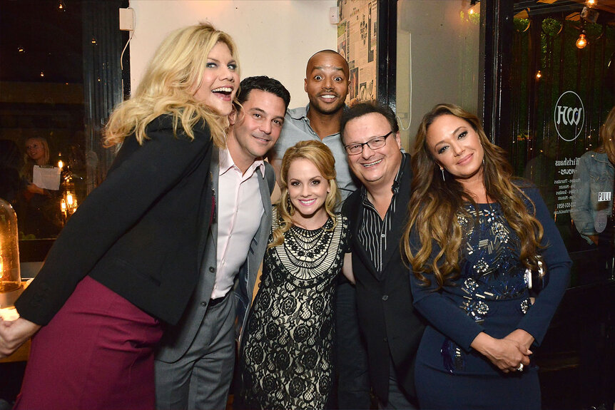 The cast of "The Exes" celebrate the Season 4 premiere with an Oktoberfest Celebration