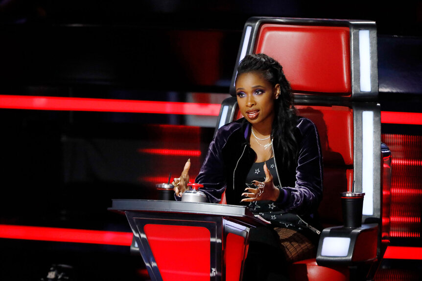 Jennifer Hudson appears during the Knockout Rounds of Season 13 of The Voice