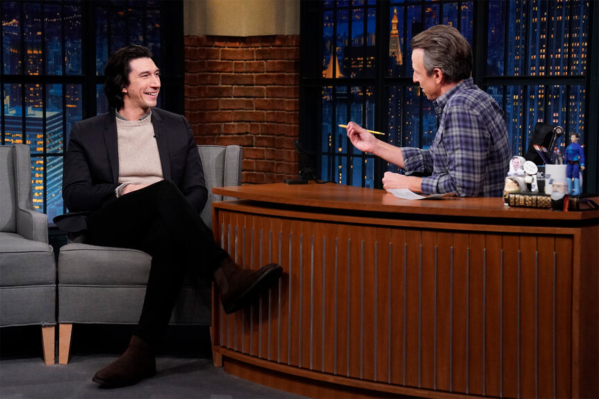 Adam Driver on Late Night With Seth Meyers Episode 1464