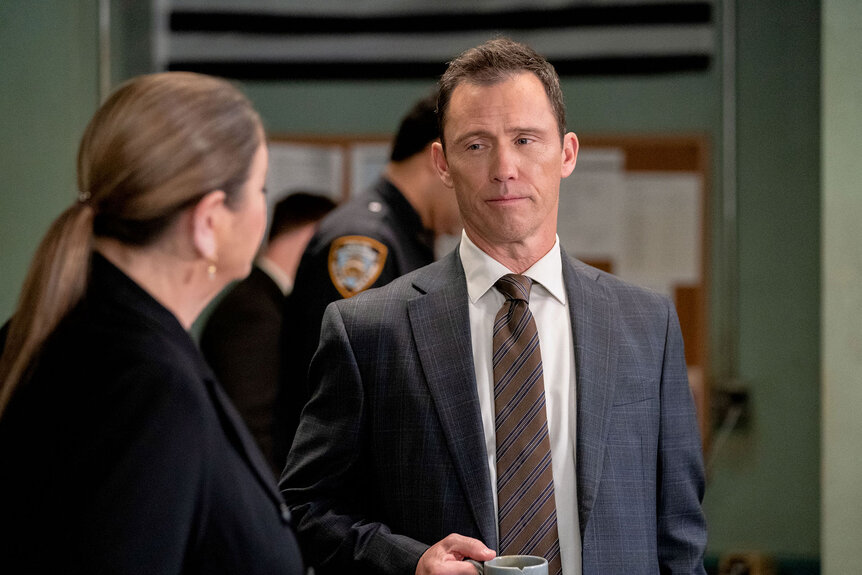 Detective Frank Cosgrove (Jeffrey Donovan) appears in Season 22 Episode 22 of Law & Order