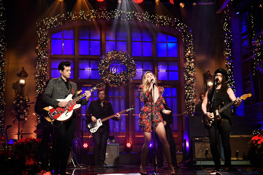 Miley Cyrus and Sean Ono Lennon perform on Saturday Night Live Episode 1755