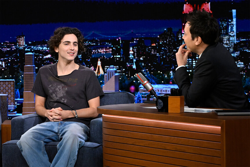 Timothee Chalamet on The Tonight Show Starring Jimmy Fallon Episode 1890